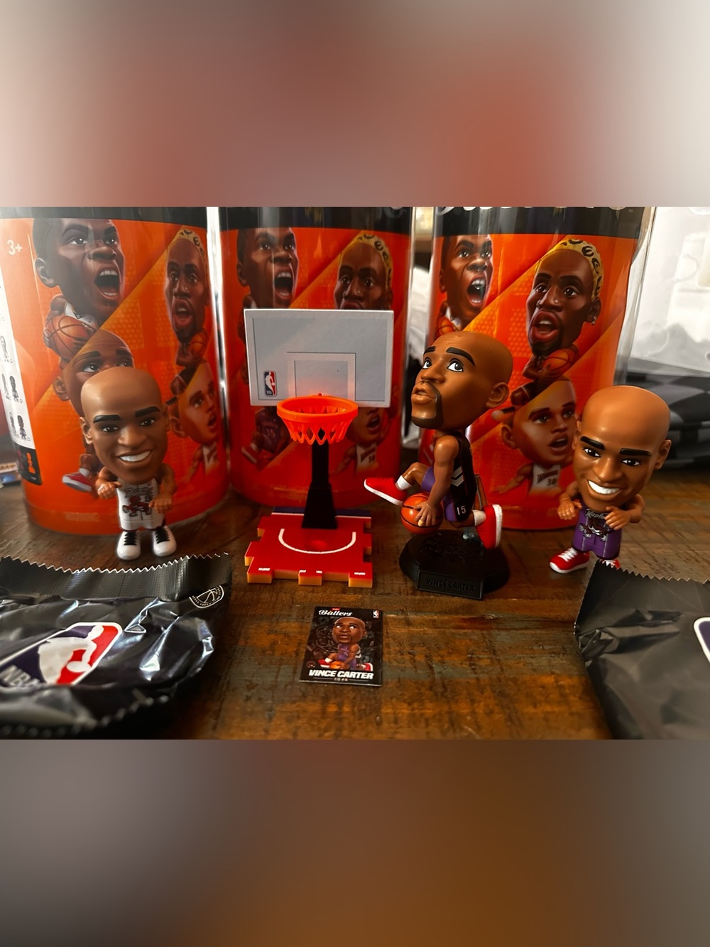 NBA ZURU ballers Vince Carter  set of 3Collectibles.